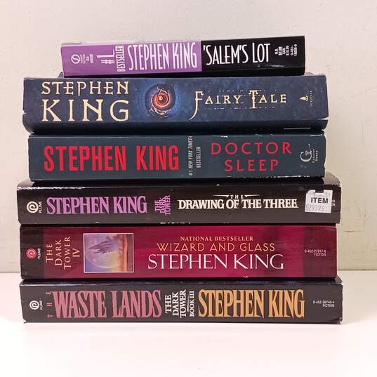 Stephen King Paperback Novels Assorted 6pc Lot image number 3