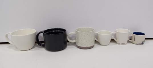 Bundle of 6 Starbucks Mugs In Various Shapes & Sizes image number 2