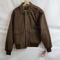 Reed Leather Jacket Men's Size 40R image number 1