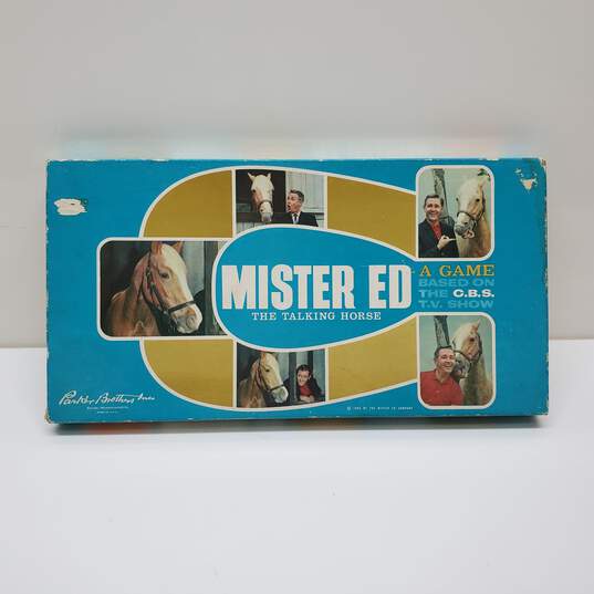 Vintage Board Game, Mister Ed Game, Board Game by Parker Brothers, 1962 For Parts image number 1