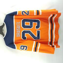 Nike NHL Men Orange Oilers #29 Leon D Jersey 2XL alternative image