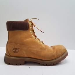 Timberland 5640 6 inch Leather Corduroy Work Boots Men's Size 11 M