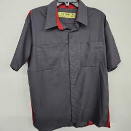 Red Cap 1923 Collared Work Shirt