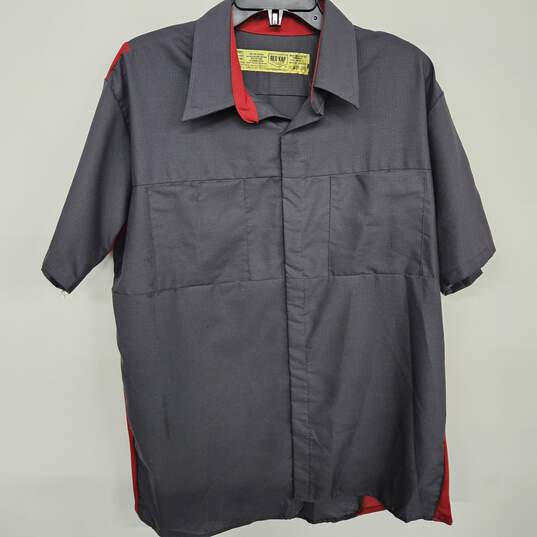 Red Cap 1923 Collared Work Shirt image number 1