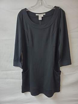 Max Studio Black Short Sweater Dress Size M