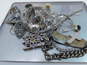 153.9g Silver Scrap Jewelry image number 3