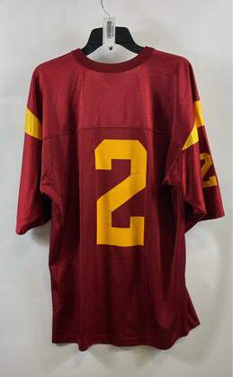 Nike Mens Red Short Sleeve USC Trojans #2 Football Jersey Size Large alternative image