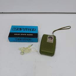 Vintage Computron 2601 Solid State AM Radio