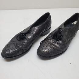 Stuart Weitzman Men's Black Dress Shoes Made in Spain For Repair