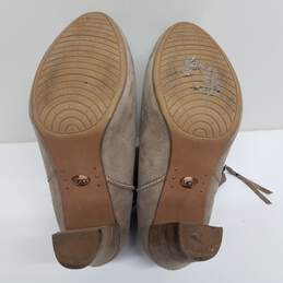UGG Beige Suede High Heel Boots alternative image