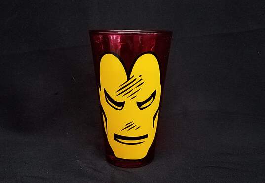 Marvel Iron Man Tumbler Glass 16oz. image number 1