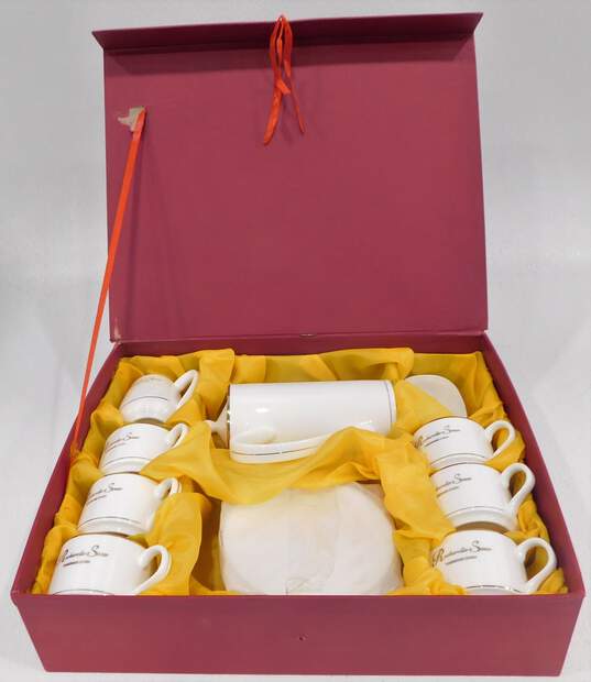 Recherclie Snow Bone China Tea Set image number 1