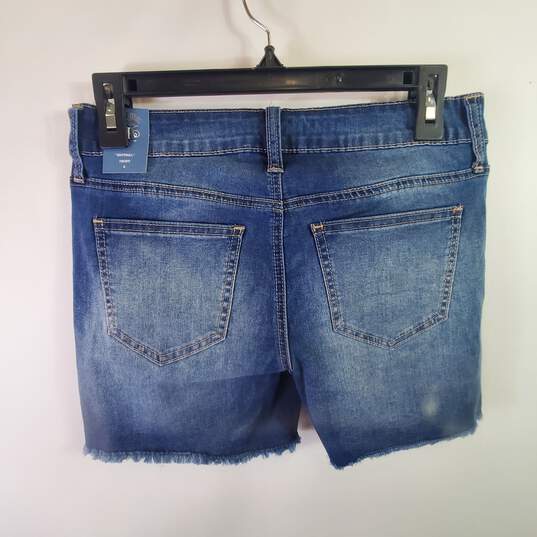 Kydraulic Women Denim Blue Shorts SZ 10 image number 2