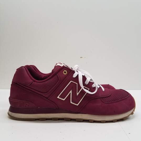 New Balance 574 Classic Outdoor Pack Running Shoe Red 13 image number 3
