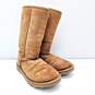 UGG Sheeskin Suede Classic Short Chestnut Women Boots US 5 image number 3