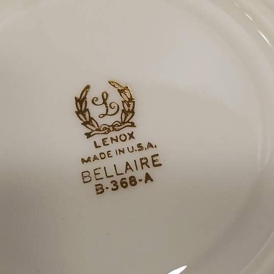 Set of 8 Lenox Bellaire B-368-A Golden Saucers image number 5