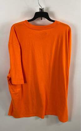 Carhartt Mens Orange Short Sleeve Crew Neck Loose Fit Pullover T-Shirt Size XXL alternative image