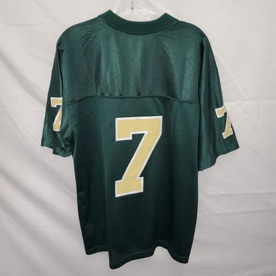 Adidas Notre Dame Green & Gold College Football Jersey Size M image number 2