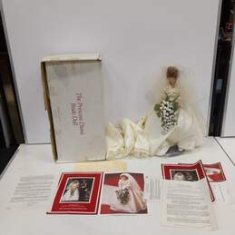 Danbury Mint The Princess Diana Bride Doll with Paperwork IOB