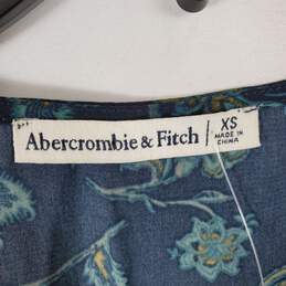 Abercrombie & Finch Women Blue Dress Sz XS nwt alternative image