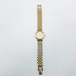 Vintage design Citizen 23mm Case Size Gold Tone Bracelet Stainless Steel Quartz Watch alternative image