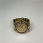 Designer Michael Kors MK-5867 Gold-Tone Stainless Steel Analog Wristwatch image number 3
