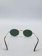 Ray-Ban Gold Oval Sunglasses image number 3