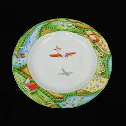 Tiffany & Co Tiffany Farm Luncheon Pate & Large Rim Soup Bowl Bone China 2000 alternative image