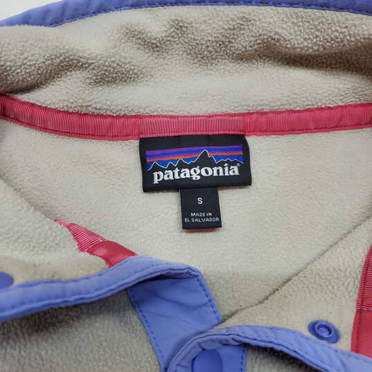 Patagonia 1/4 Button Pullover Sweater Women's Size S image number 3