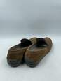 Authentic Salvatore Ferragamo Brown Driver Loafers M 9.5D image number 4