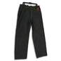 Coogi Mens Black Denim Embroidered 5-Pocket Design Wide-Leg Jeans Size 38x34 image number 1