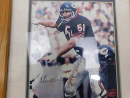 HOF Dick Butkus Signed/Framed 8x10 Photo w/COA Chicago Bears alternative image