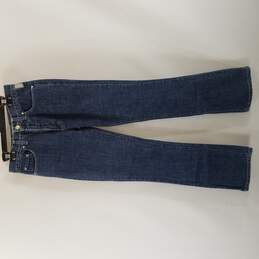 Versace Women Blue Bootcut Jeans 24 US / 38 IT