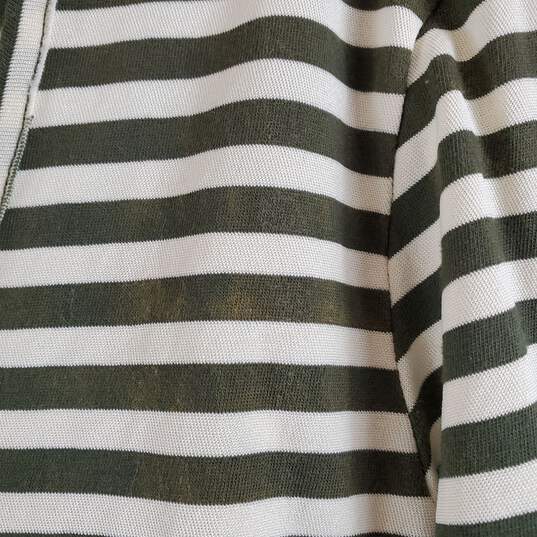 Diesel Women Green Striped Dress L image number 2