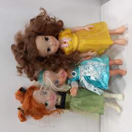 9pc Bundle of Assorted Disney Princess Dolls alternative image