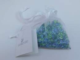 Designer Swarovski Blue Green Variety Color & Size Loose Crystals 59.2g