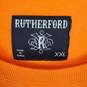 Rutherford Men Orange Graphic Sweatshirt XXL NWT image number 3