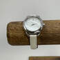 Designer Relic Silver-Tone Leather Strap Round Dial Analog Wristwatch image number 1