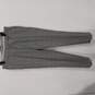 Men's Slim Grey Blue Check Suit Trousers Sz 34R NWT image number 1