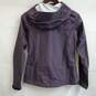 Marmot Rain Jacket Womens Small Purple Waterproof Outdoor Coat Zip Pockets Sz XS image number 4