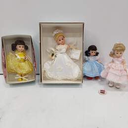 4 Madame Alexandra Collectible Dolls