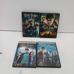 Bundle of 4 Harry Potter DVD Movies