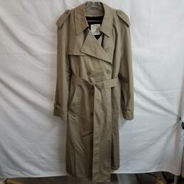 Vintage London Towne lined 2 in 1 trench coat men's 42 long