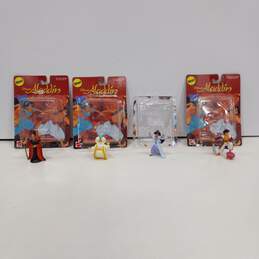 Bundle of Assorted Disney Aladdin Character Toy Figures In Original Packaging