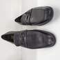 Bruno Magli Italy Men's Black Fermo Leather Loafer Shoes Sz 15M image number 1