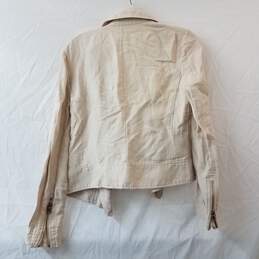 Ann Taylor Women's Cream Linen Blend Jacket Size XS alternative image