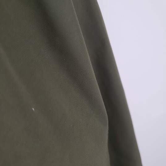 Mens Mock Neck Long Sleeve Hooded Full-Zip Windbreaker Jacket Size XL 46-48 image number 3
