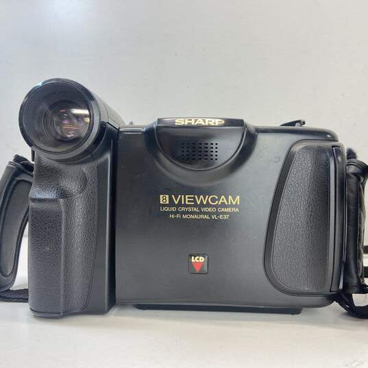 Sharp Viewcam 8mm Camcorder Lot of 2 image number 2
