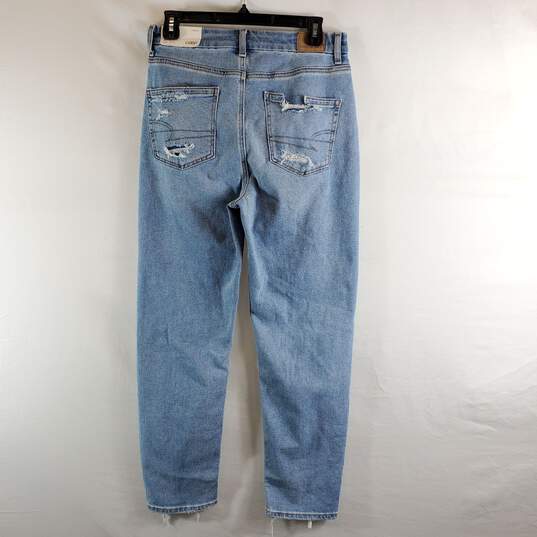 American Eagle Women Blue Jeans Sz 6 NWT image number 2