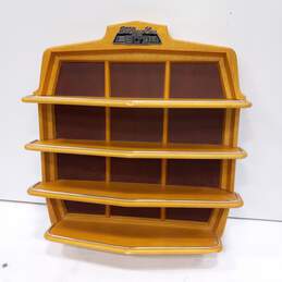 Franklin Mint Classic Cars of the 60's Wood Wall Mount Model Display